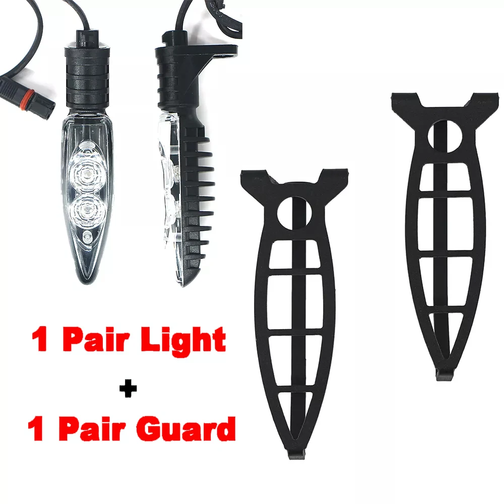 

Blinker Turn Signals Light Motorcycle LED Indicators Protector Guard For BMW R1200GS R1250GS Adv G310R G310GS F800GS S1000 R/RR