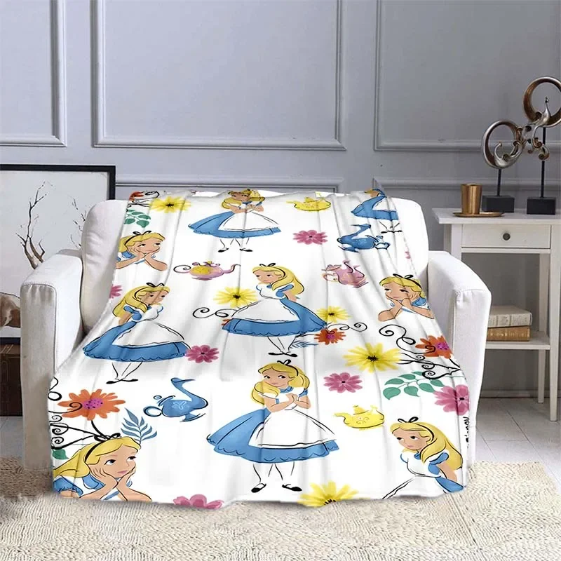 Одеяло с принтом Алиса в стране чудес Диснея