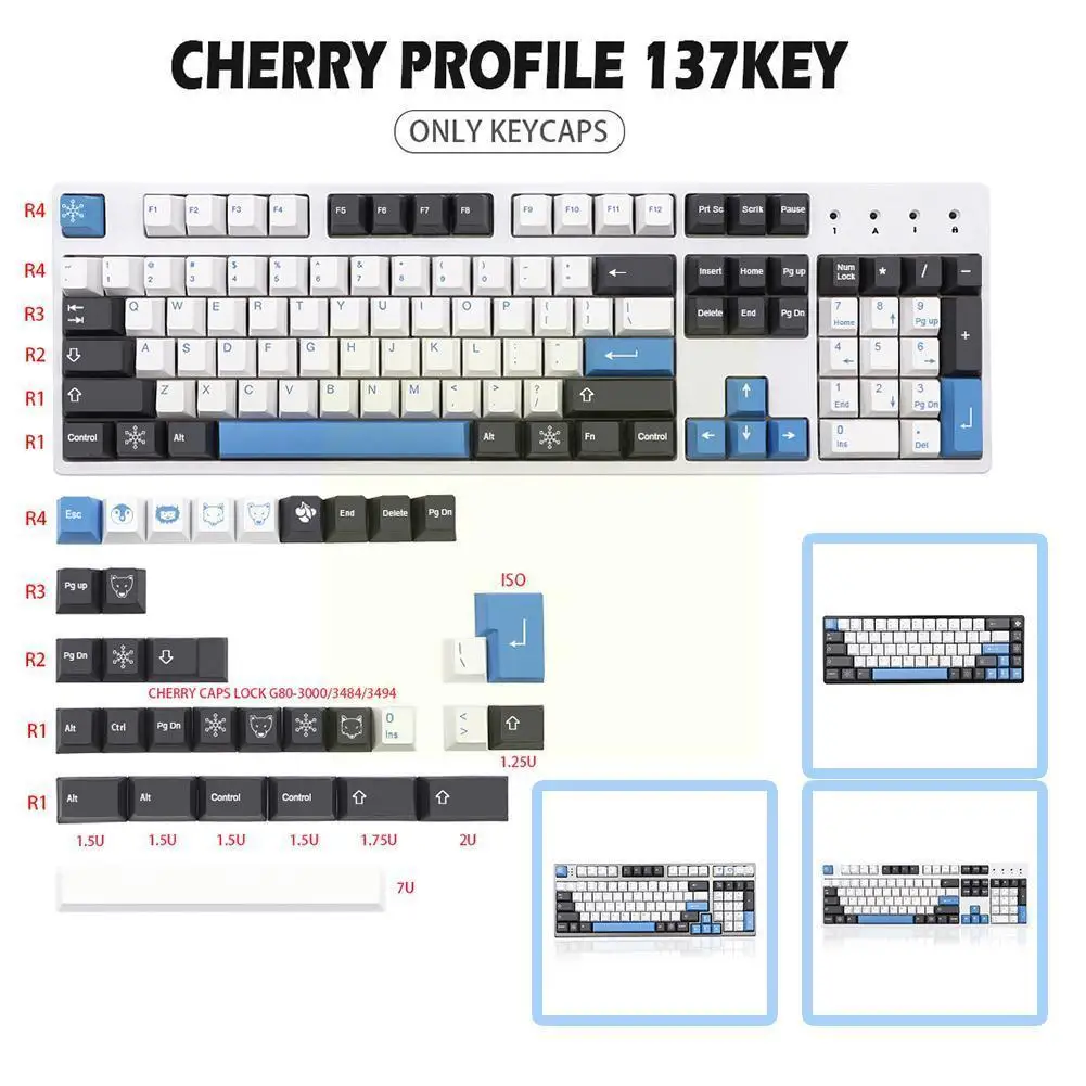 

Gmk Circle Keycaps Pbt Sublimation Height Keycap137 Keys Layout For Mechanical Keyboard Keycaps Pbt P7d5