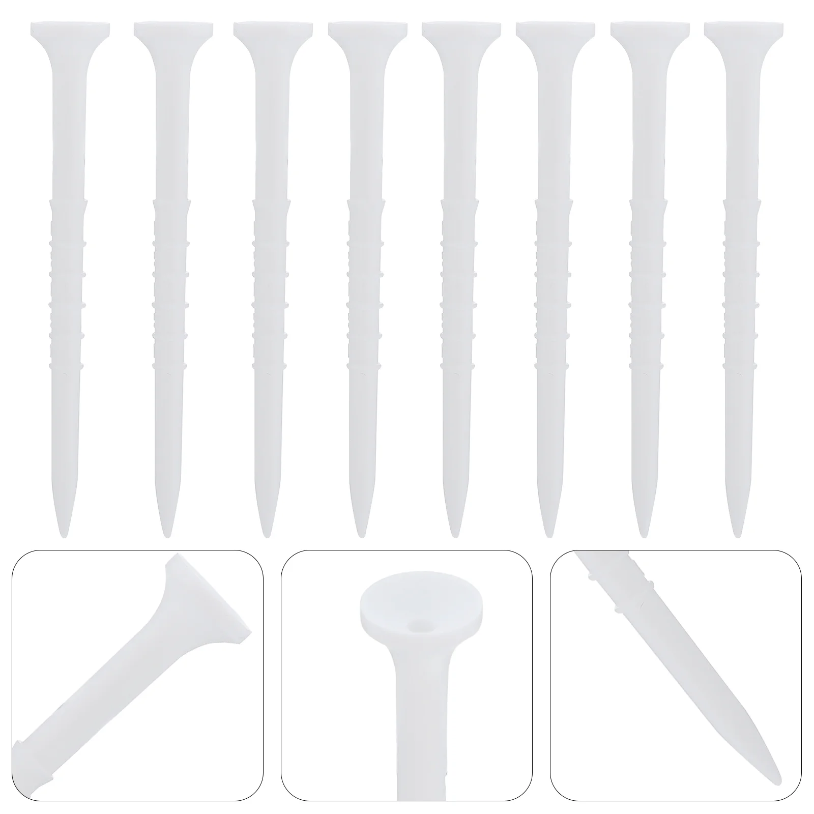 

15pcs Premium Golfs Tees Plastic Golfs Tee Professional Golfs Accessories