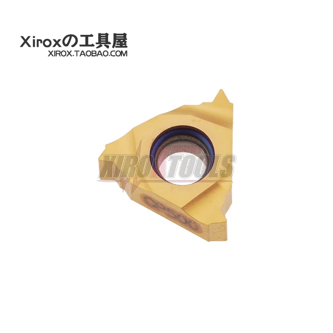 

CNC Milling Insert 11NR 1.5ISO CP500 Internal Thread Pitch 1.5