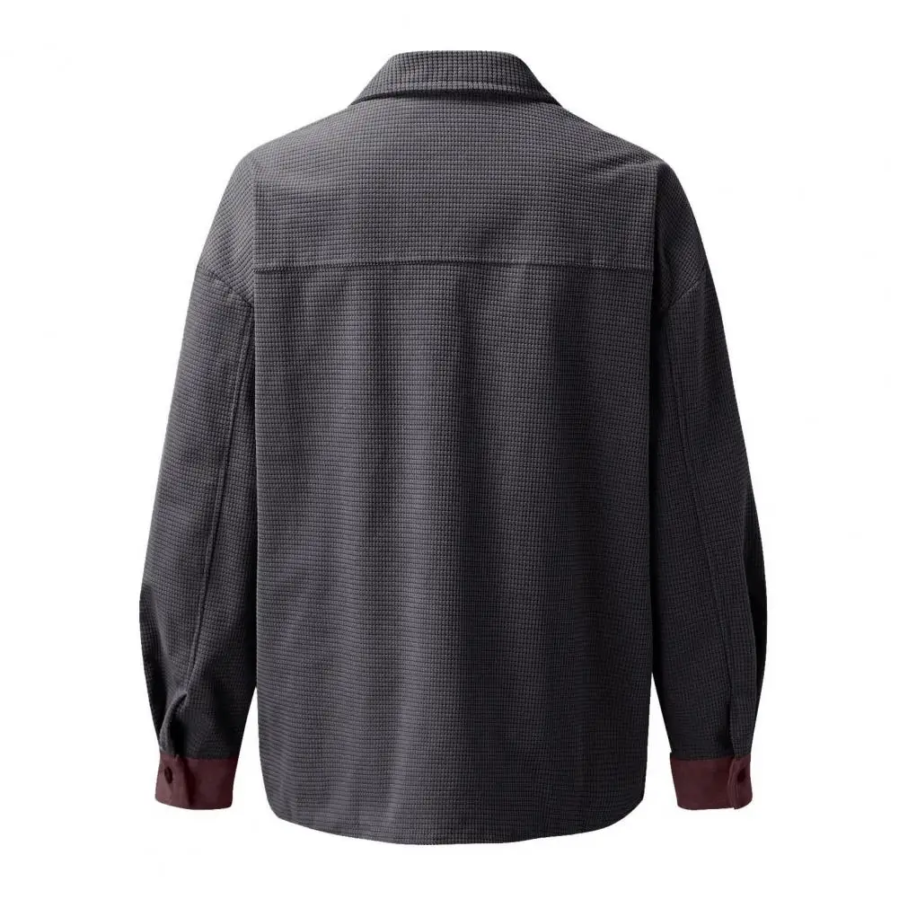 

Loose Coat Flap Pockets Winter Coat Women Autumn Winter Solid Color Loose Jacket