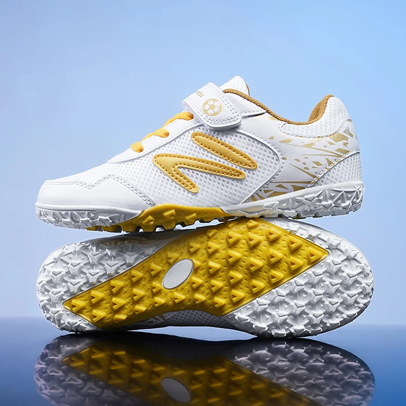 Оптовая продажа с фабрики 2024 новые детские футбольные ботинки кроссовки для