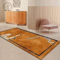 creative personality bedside carpet bedroom corridor rectangular strip art light luxury living room sofa coffee table floor mats