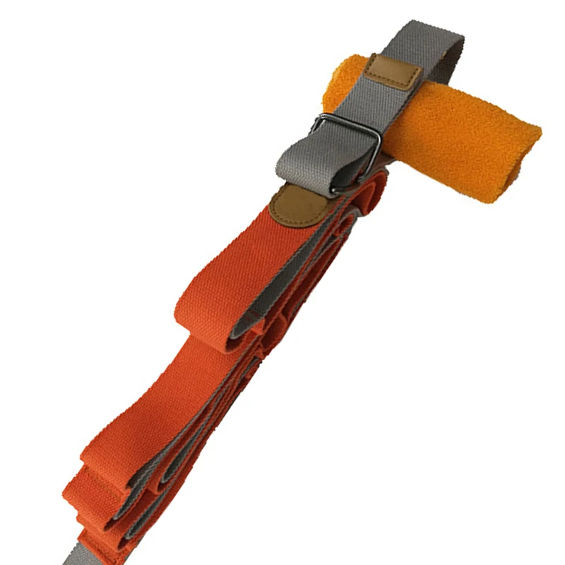 Эластичный растягивающийся ремень с разрезами для тренировки ног эластичный