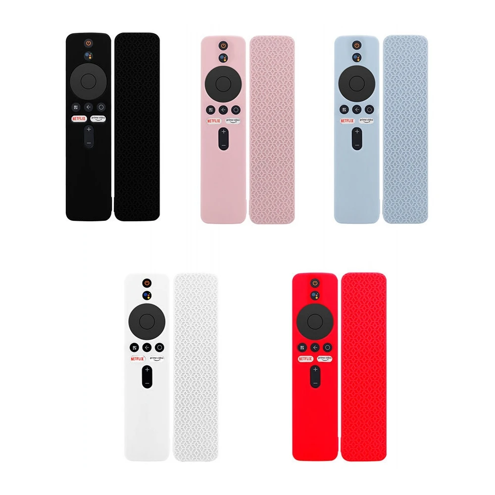 

Dustproof Covers for Xiaomi TV Stick 4K Box Remote Control Cases Shell Silicone Replacement Shockproof Protector with 5 Colors