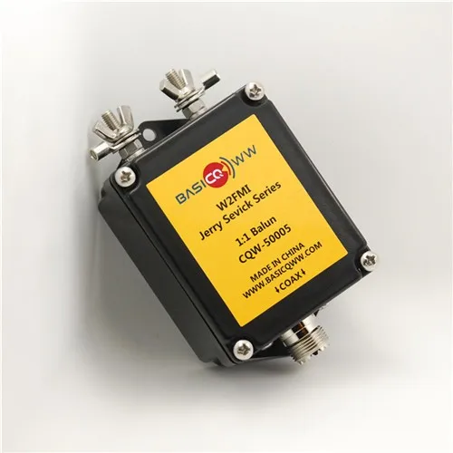 

BASICQWW QRP Balun CQW-50005 1:1 500w HF Shortwave Current Antenna Balun 1.8-54MHz 160m -6m