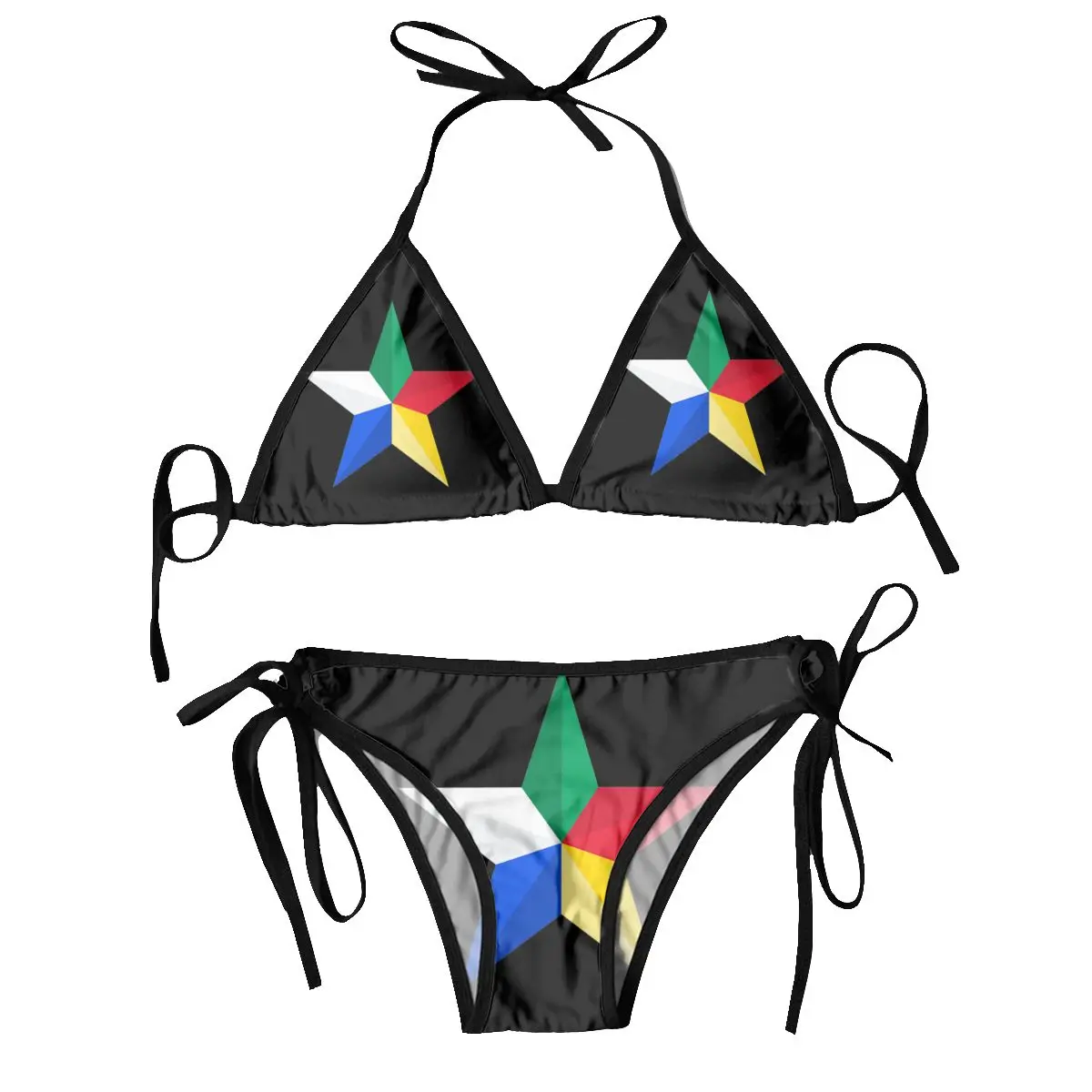 

Sexy Bikini 2023 Women Swimsuit Druze Star Bikini Set Swimwear Bathing Suit