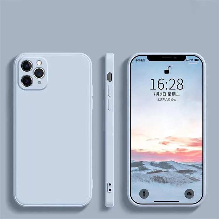 

Luxury Original Silicone Case for iPhone 14 Pro Max Case Cover 11 11 Pro Max Official Cover for Apple iPhone 11 Pro Max 12 12Pro
