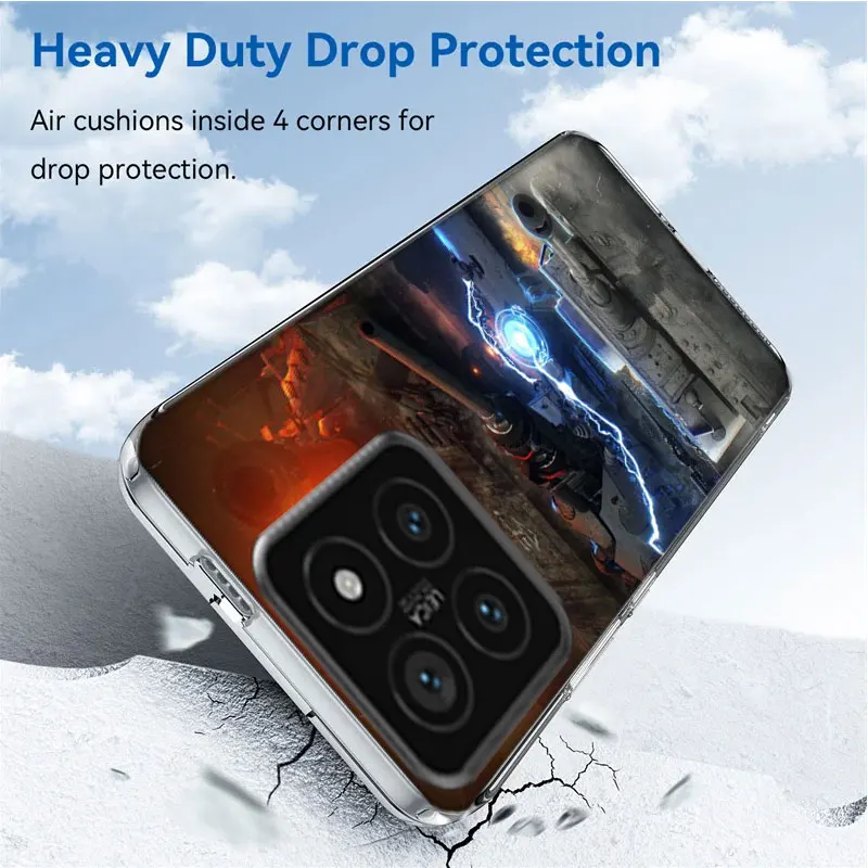 Прозрачный чехол для телефона World Of Tanks Game Xiaom Mi 12 12T 11T 10T 9T 13 11 10 9 8 Lite CC9 CC9E Pro 6X 5X A1 A2 A3
