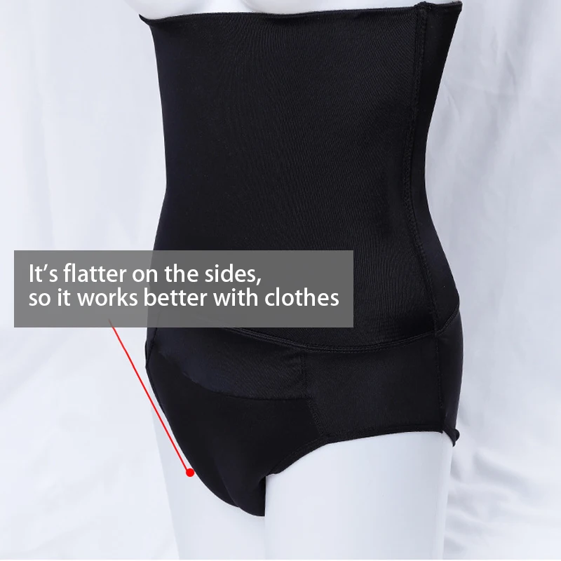 Men Sissy Hiding Gaff Panties Brief For Crossdressing Transgender  Men High Waist Boxer Shorts Tummy Slim Body Shaper Corset