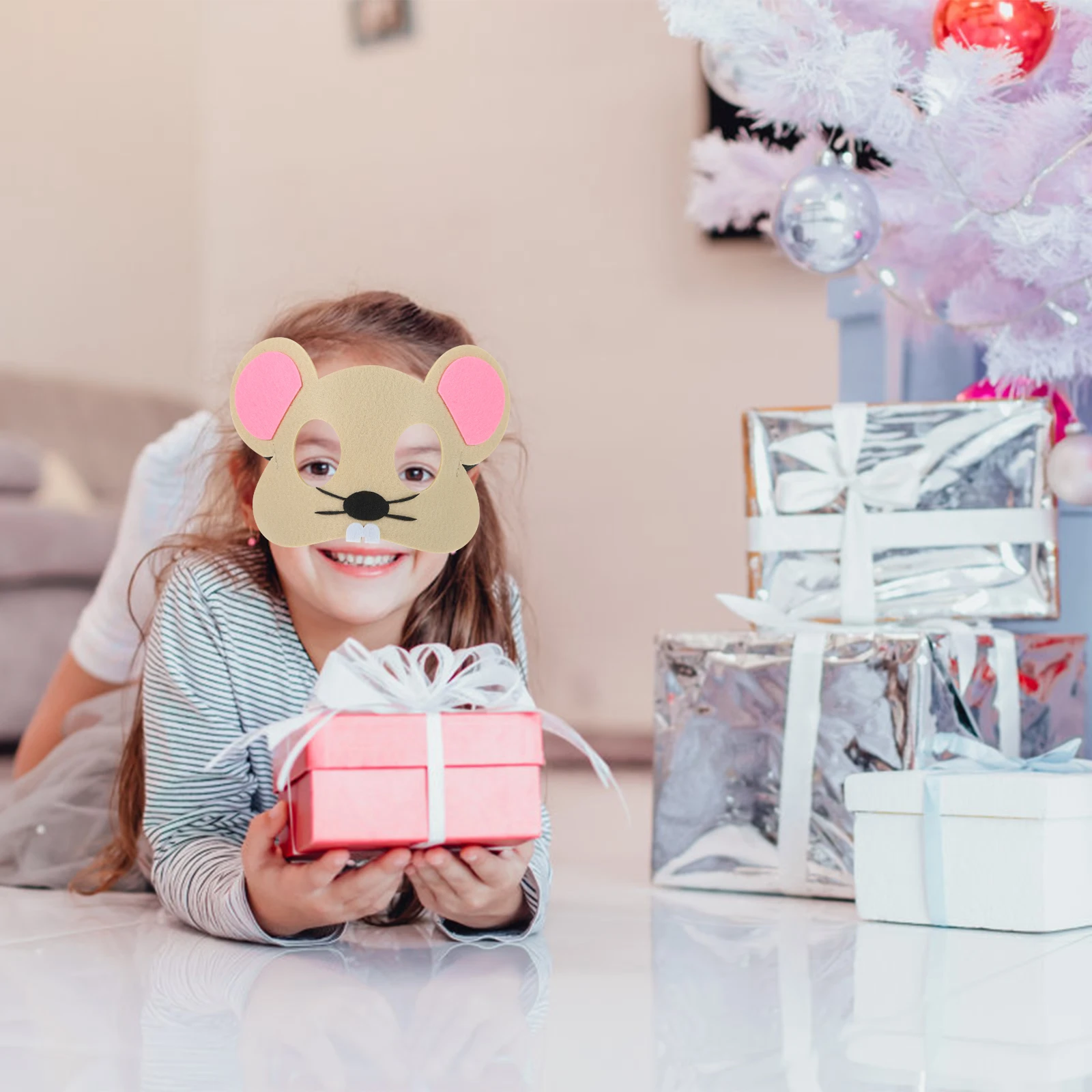 10 шт. мультяшные маски фетровая маска с животными джунглей для лесной тематики