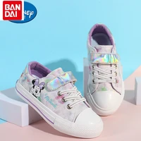 bandai 2022 spring and summer new soft soled casual shoes light leather cute princess shoes
