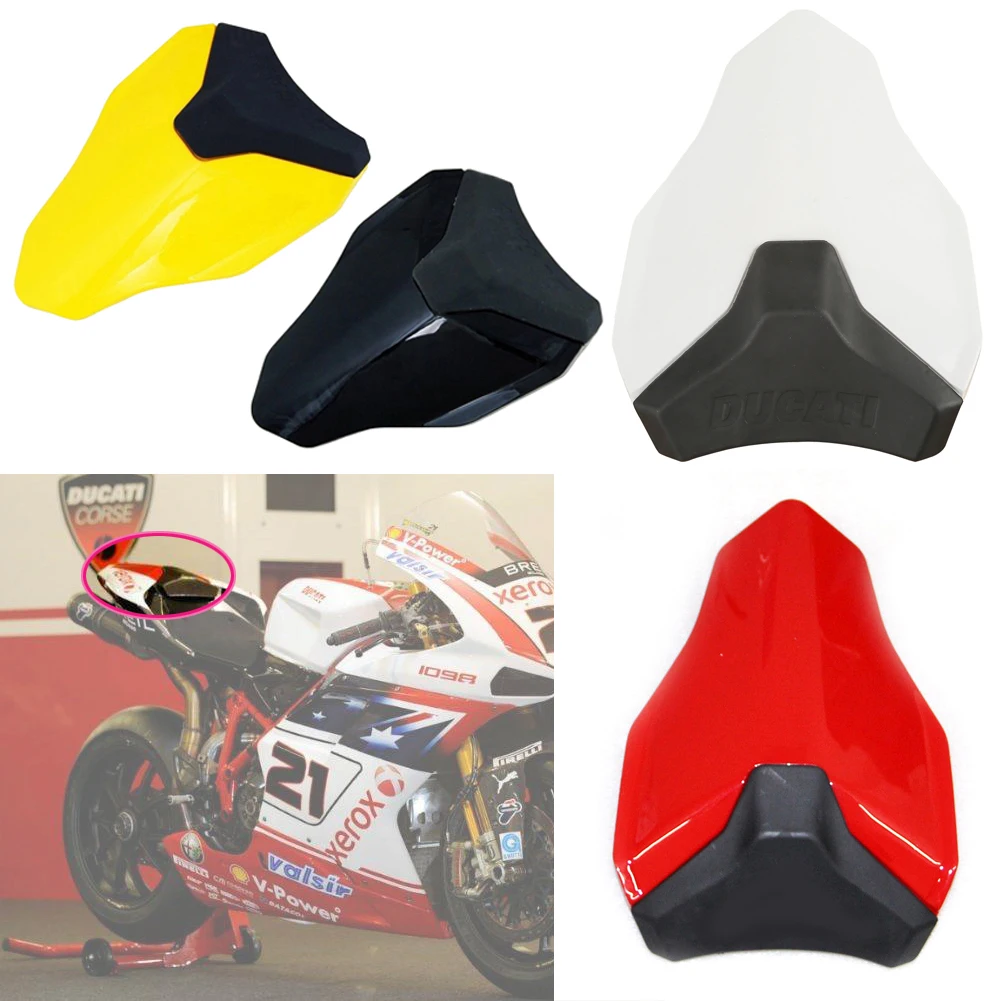

New ABS Motorcycle Rear Seat Cover Cowl for Ducati 1098/1198 2007 2008 2009 2010 2011
