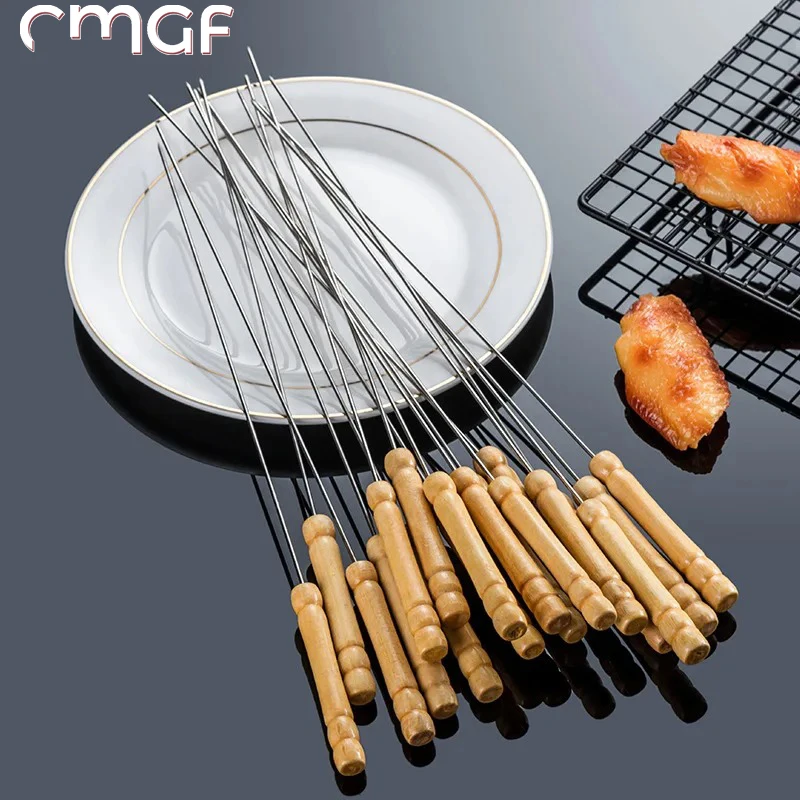 Шпажки для барбекю инструмент шпажки железная шпажка круглая бирка аксессуары