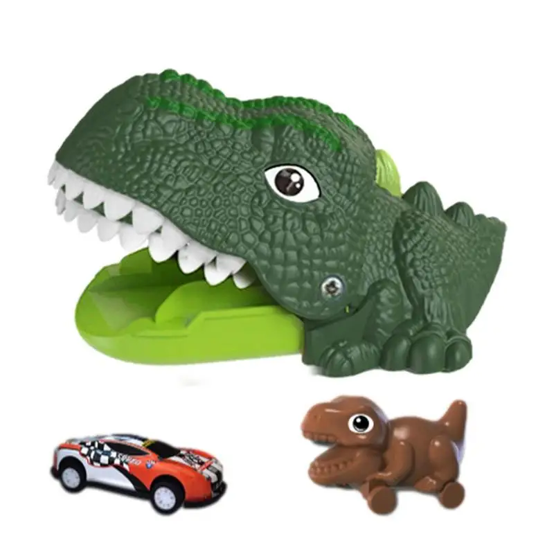 

Динозавр игрушечная катапульта, 1 кнопка, нажимной запуск, Набор для игры в Юрского периода, динозавр, тираннозавр, скользящий автомобиль, инерционное скольжение