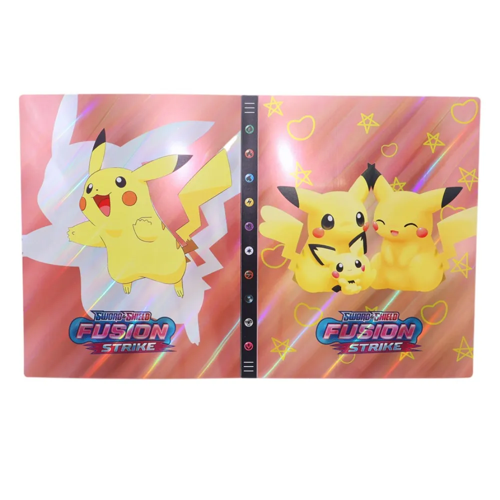 

Anime New Pocket Album Pokemon 432 Card Collection Book Game Pokemon Binder Folder Holder List Pikachu Kids Toys Birthday Gift
