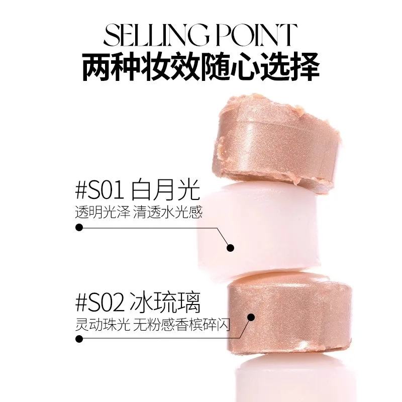 VEECCI вспышка яркий хайлайтер палочка естественный водный свет прозрачный тонкий