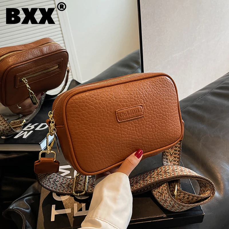 

[BXX] универсальная сумка через плечо для женщин, новинка 2023, модные портативные сумки на плечо, Женская Повседневная простая трендовая сумка 8AB1048