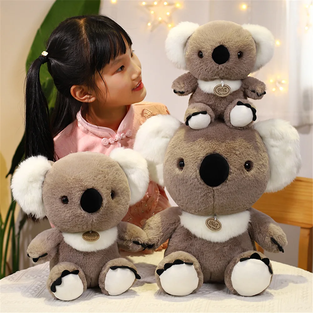 

1Pc 20/28/35CM Lovely Plush Koala Dolls Kawaii Australia Koala Bear Peluche Toys Stuffed Soft for Children Kids Birthday Gifts