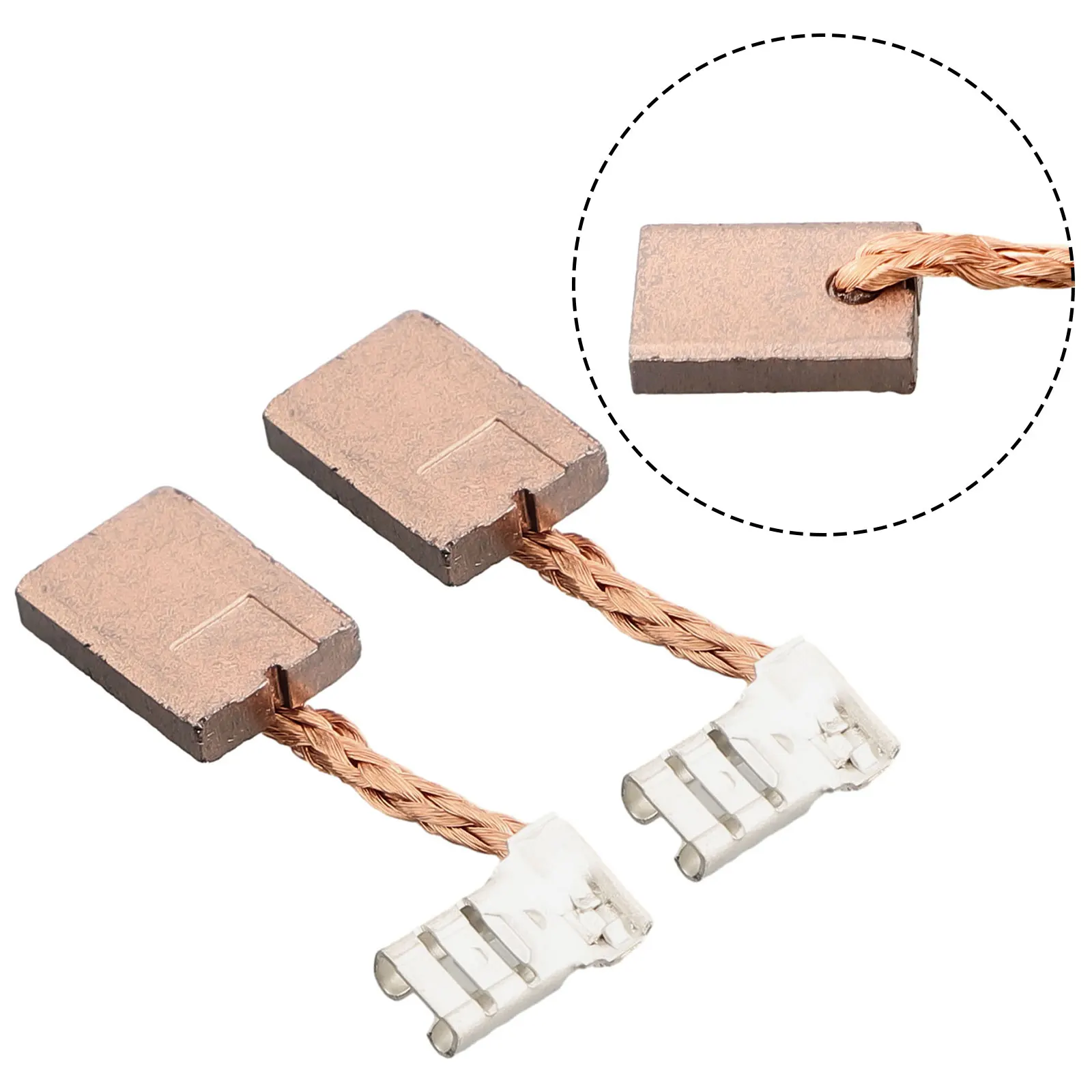 2 шт. беспроводной ударный гайковерт угольные щетки для 18 В GDS250-Li GDR180-LI домашний DIY