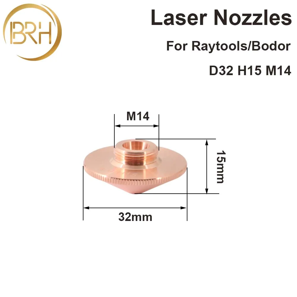 Оригинальная Лазерная насадка Raytools диаметром 32 мм Калибр 0 8-5 для мощной