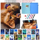 Чехол для планшета Huawei MediaPad T3 10 9,6 T5 10 10,1, защитный чехол из искусственной кожи для Coque Huawei Mediapad T5, чехол 10 1 с животным