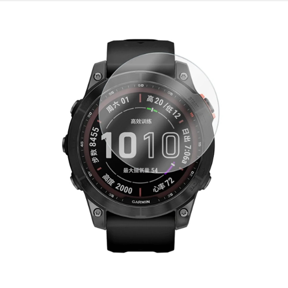 

2pcs 9H Premium Tempered Glass For Garmin Fenix 7X 7S 7 Smart Watch HD Screen Protector For Garmin Watch Fenix 7X Film Accessory