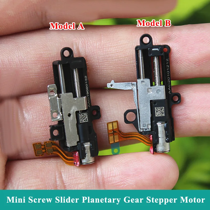 

Mini Precision Screw Slider Lift Stepper Motor 2-Phase 4-Wire Planetary Gearbox Gear Stepper Motor Moving Block DIY Phone Camera