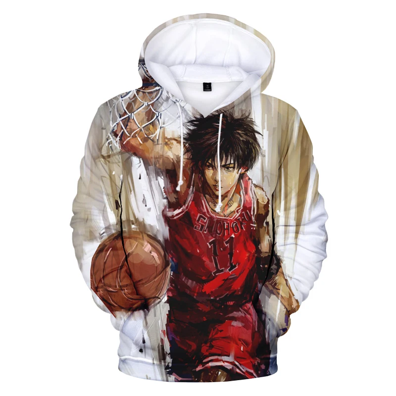

Cool Slam Dunk 3D Printed Hoodies Unisex SHOHOKU Sweatshirts Japanese Popular Anime Funny Hip Hop Harajuku Pullover Plussize