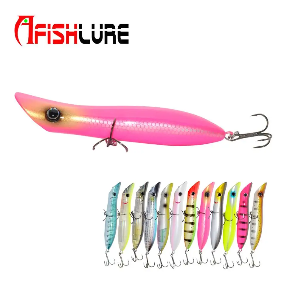 Afishlure, Тонущая приманка-Поппер, 110 мм, 38 г, приманка-Поппер, пластиковая жесткая искусственная приманка, приманка для плохого мальчика Afishlure, Тонущая приманка-Поппер, 110 мм, 38 г, приманка-Поппер, пластиковая жесткая искусственная приманка, приманка для плохого мальчика