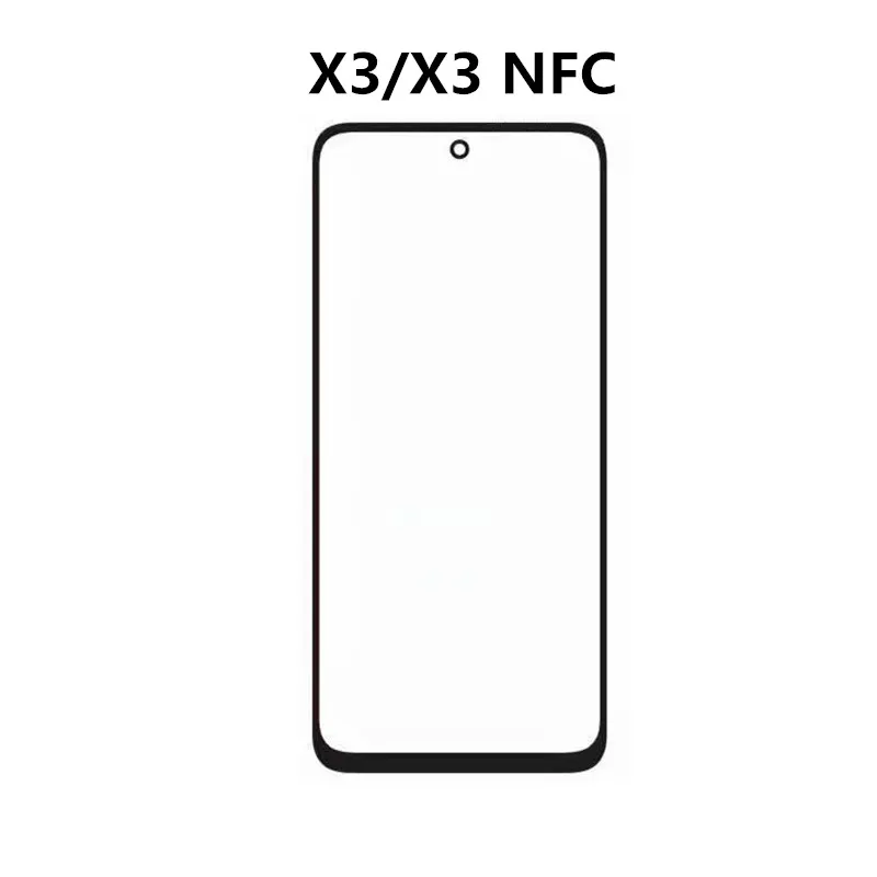Передний экран для Xiaomi POCO F1 F2 Pro X2 X3 NFC M2 M3 сенсорная панель 3 шт./лот ЖК-дисплей