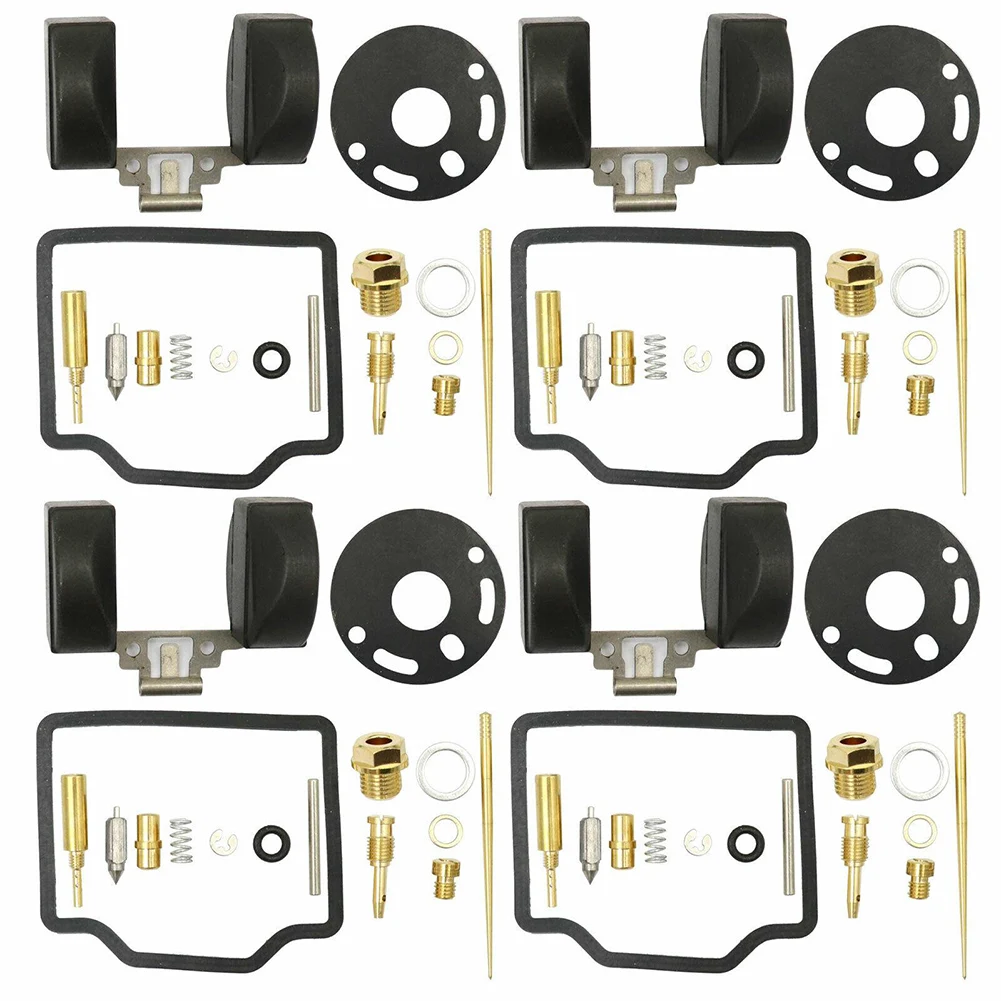 4Sets Carburetor CARB Repair Kit For Honda CB750 CB750K 1969-1976 Float Bowl Gasket D17 Slide Needle Lawn Mower Accessories