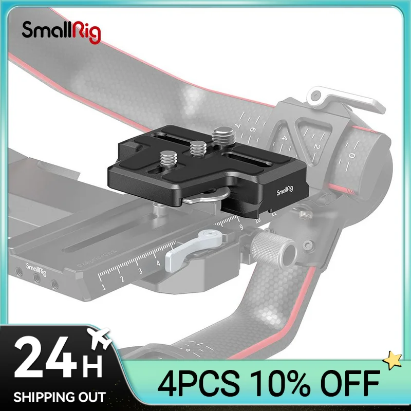 

SmallRig Extended Arca-Type Quick Release Plate for DJI RS 2 and RSC 2 Gimbal for RS 2 / RSC 2 / RS 3 / RS 3 Pro 3162/2851