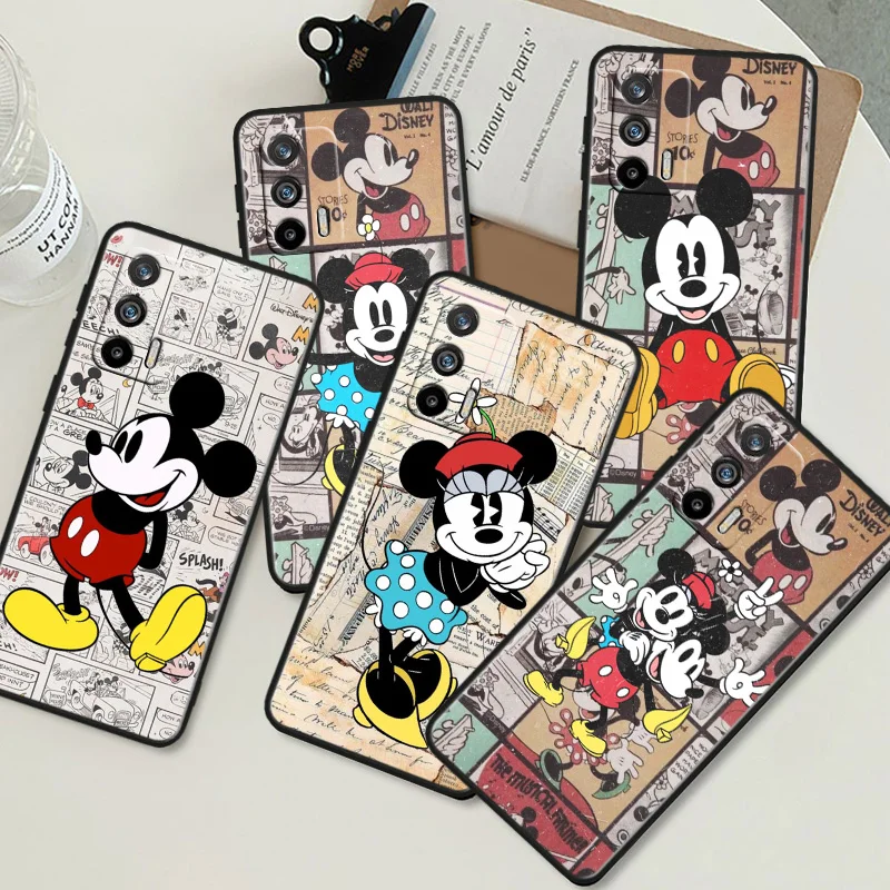 

Disney Retro Mickey Phone Case For OPPO Realme Q5i Q5 Q3S 10 9i 8i 7i 6 5 Narzo 50i 50A 50 30 Pro Plus Black Cover