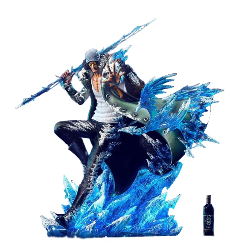 

One Piece Anime Figures POP MAX Rebel Forces Kuzan Aokiji Action Figure 30cm PVC Model Battle Collect Statue Kids Toys Gifts
