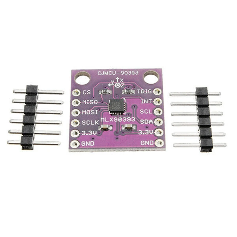 Cjmcu-90393 Mlx90393 Цифровой 3D датчик Холла Угол смещения Поворот Положение