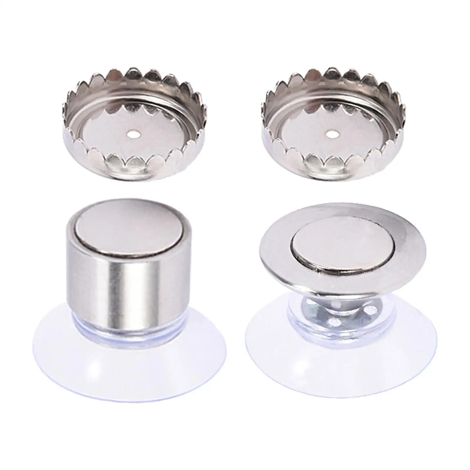 

Magnetic Soap Holders Wall Mounted Hanging Vacuum Suction Cup Organizer Bracket Soap Hanger for Home Bathroom Shower Wall Toilet