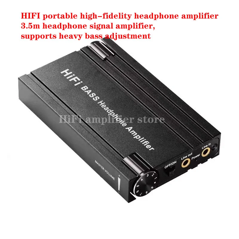 Портативный высококачественный усилитель для наушников HIFI поддерживает