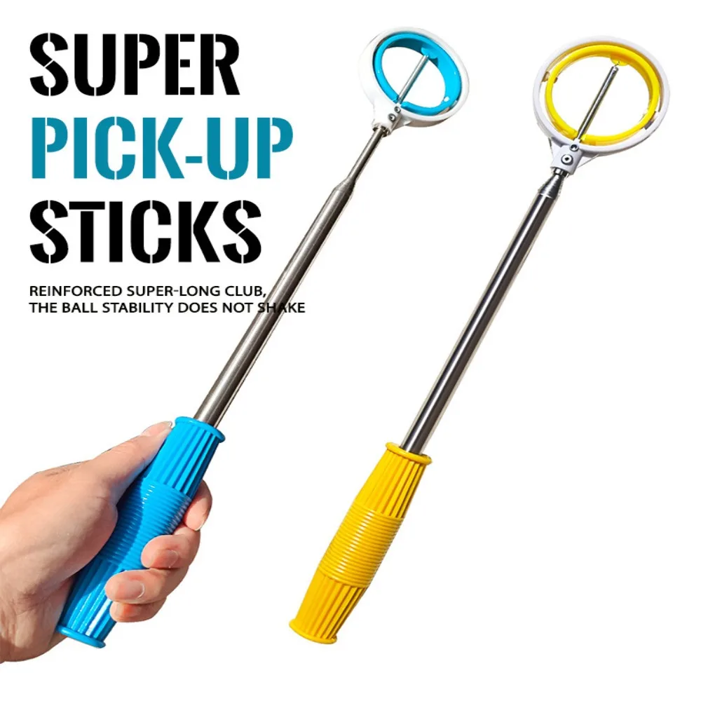 

8 Sections Golf Ball Retriever Telescopic Stainless Golf Ball Tool Automatic Locking Portable Golf Ball Picker Golf Gift