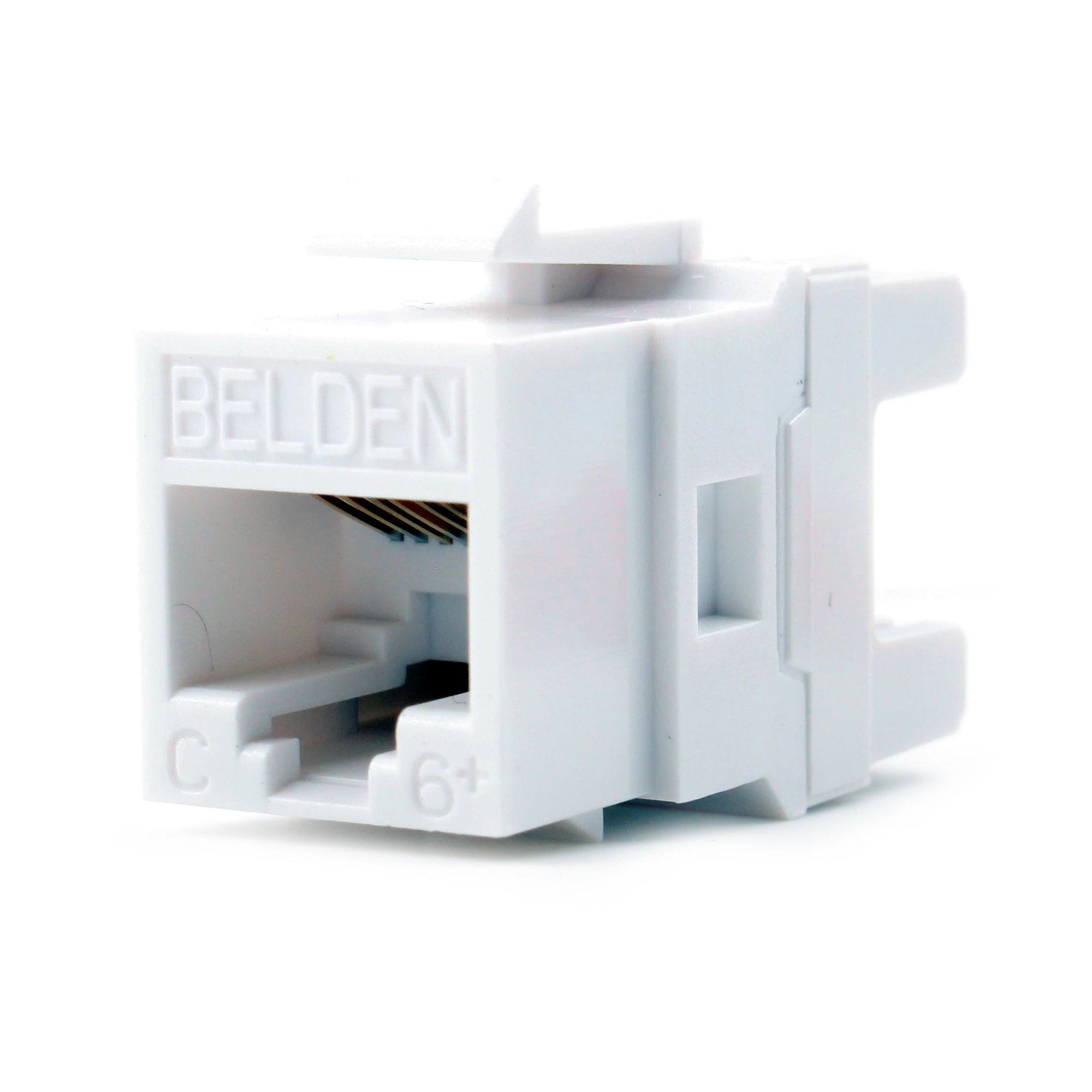 Фото BELDEN CAT6+ ETHERNET DATA JACK AX101320 UTP RJ45 10GX KEYCONNECT Модульный разъем AX102282, гарантия 1 год, 100% оригинал №2