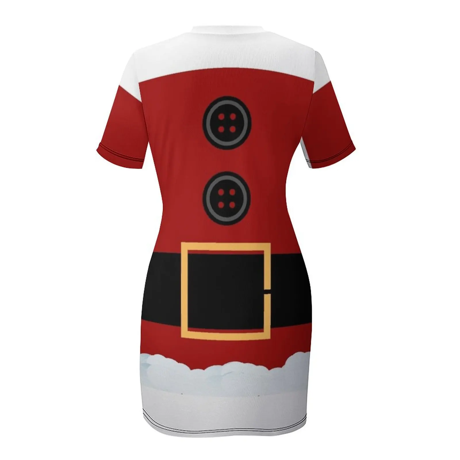 Костюм Санты с Рождеством и праздниками праздничное рождественское платье