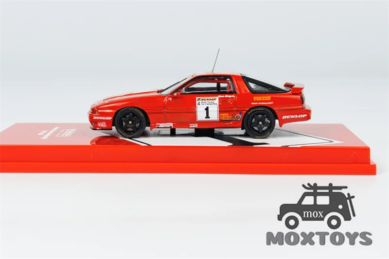 Tarmac Works 1:64 Supra Turbo (MA70) BTCC 1988 Chris Hodgetts # Литая под давлением модель автомобиля 1.