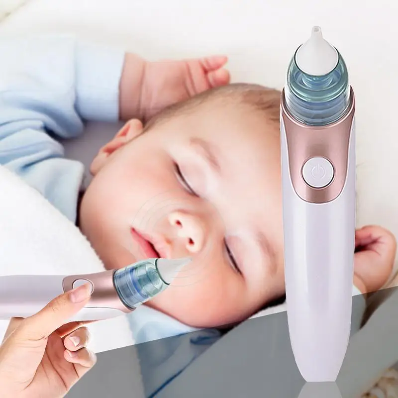 

Электрический автоматический вакуумный очиститель носа для детской безопасности, музыкальный Вакуумный Очиститель носа, аксессуары для ухода за ребенком