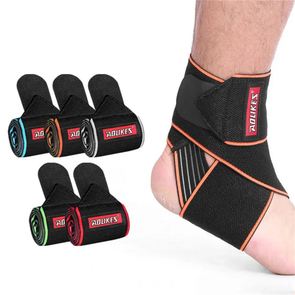 

1Pc Ankle Foot Protector Support Protect Elastic Brace Guard Sport Gym Sock Wrap Running Injury Sprain Protective Pad