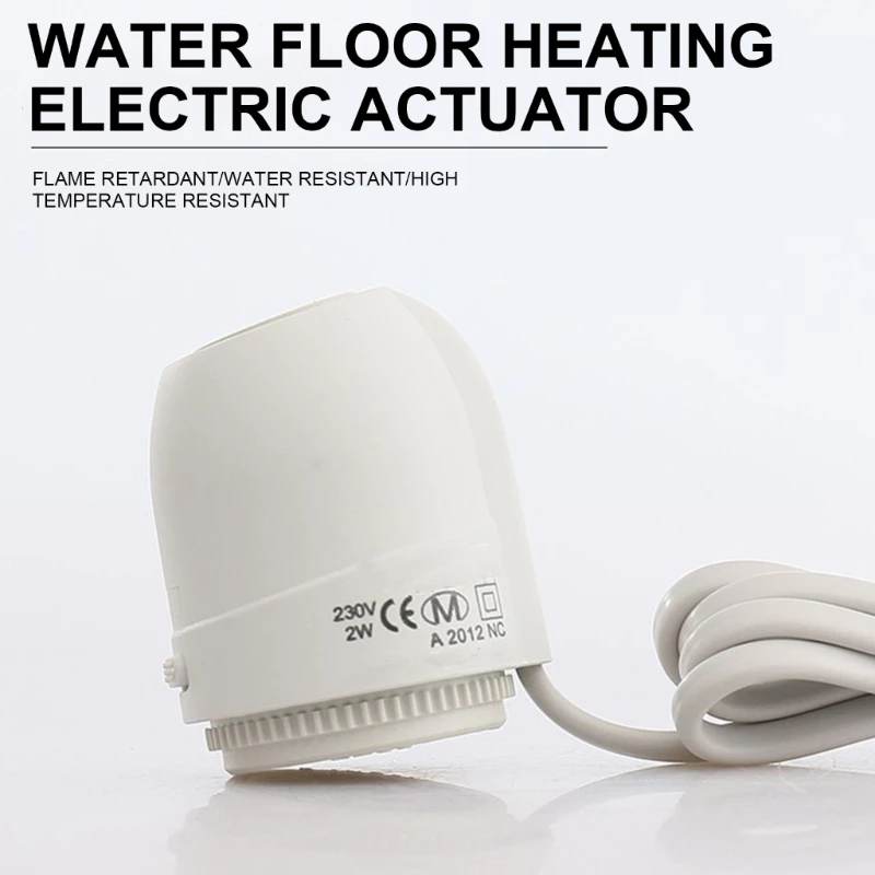 Электрический термопривод 30x1 5 мм 220 В нормально закрытые клапаны водоотделитель