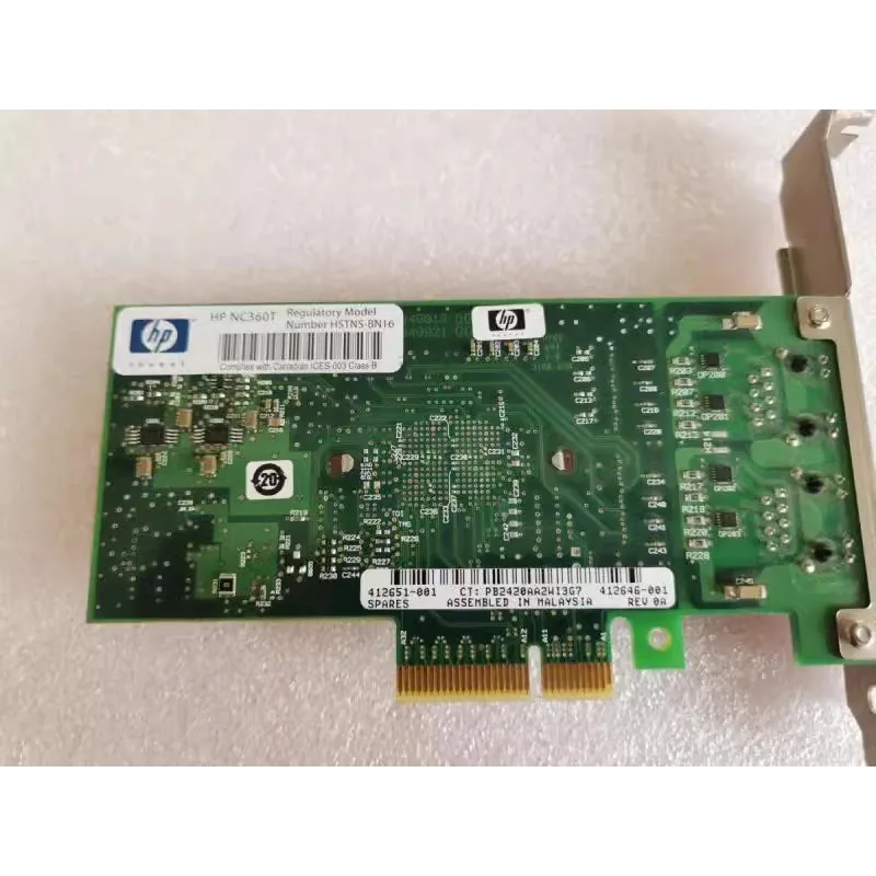 EXPI 9402PT 82571 NC360T PCI-E Двухпортовая гигабитная серверная сетевая карта