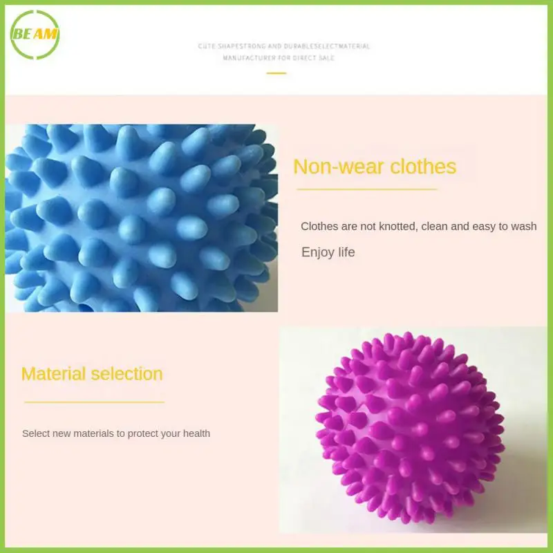 

Powerful Solid Friction Wash Ball Reusable Remove Dirt Softener Ball Stain Removal Household Cleaning Supplies Household 65mm