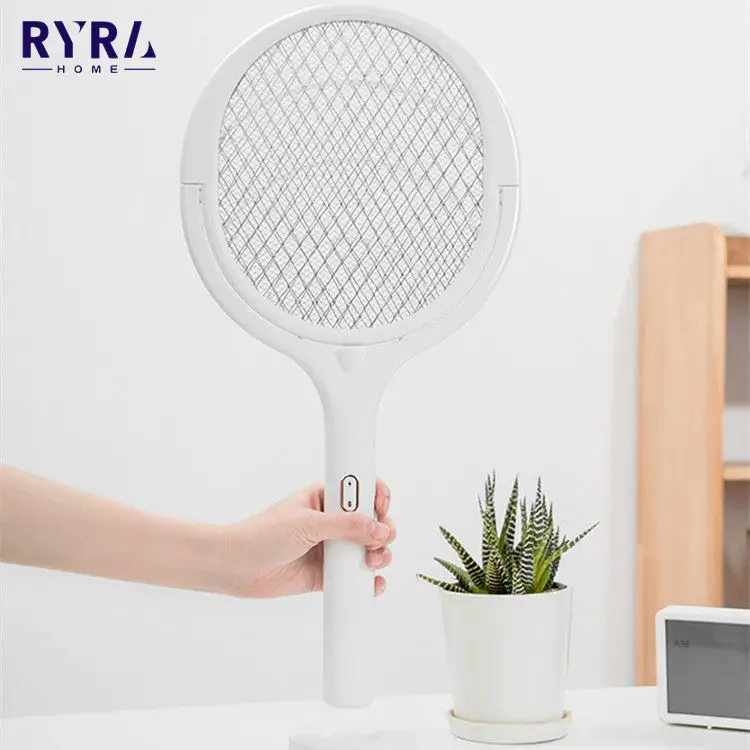 

Electric Mosquito Swatter USB Rechargeable Mosquito Swatter Killer Lamp Adjustable Angle Multicunctional Bug Zapper Killer Lamp