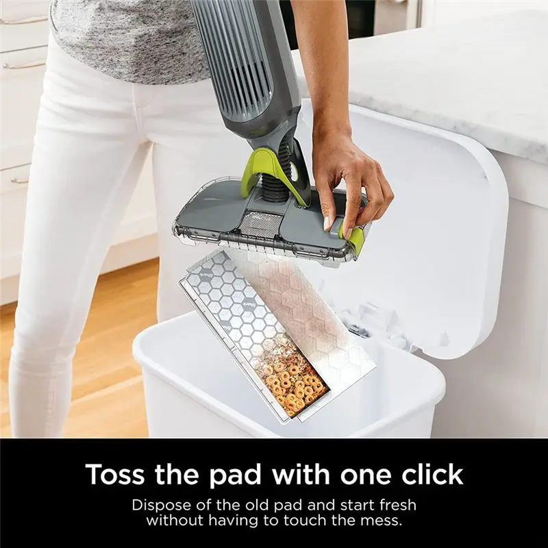 Фото A66I Для Shark VMP30 VACMOP: Сменные одноразовые насадки для вакуумной уборки и мытья твердых полов, 10 шт. №1